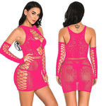 Transparent New Women's Party Night Birthday Split Sleeveless Skinny Dress Summer Elegant Strap Short Mini Pencil Sexy Dress