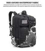 New 30/45L Man Tactical Backpacks HkingTraveling Bags Survival Outdoor 3P Assault Pack EDC Molle Pack For Trekking Hunting Bag
