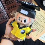 New Labubu Clothes 17cm Pendant Labubu Doll Clothes Cute And Auspicious Zombie Taoist Costume Chinese Style Cute Set