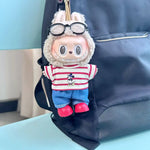 New Labubu 17cm Doll's Clothes Outfit Accessories For Cute The Monster Dolls Clothing Kids Gift Mickey Mouse And ‌Goofy Goof‌