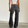 Women Y2K Wide Leg Denim Pants Baggy Low Waist Boyfriend Jeans Casual Vintage Loose Fit Jeans Trousers Cyber Grunge Streetwear