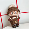 17cm labubu clothes outfit Plush doll clothes Macaron Cute Clothing DIY Kid Gift  Dog Clothes Hair accessories v1 v2 clothes