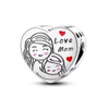Hot Sale 925 Silver Charms Beads Fit Original Pan Bracelet Making for Woman Jewelry Fashion Pendant