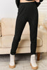 Basic Bae Full Size Notched Long Sleeve Top and Pants Set