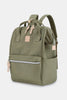Himawari Waterproof Design Arcuate Shoulder Strap Backpack Bag with Handles