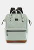 Himawari Waterproof Canvas Travel Backpack Bag with USB Port