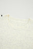 Contrast Stitch Detail Ribbed Trim Sweater