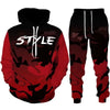 2024 New Camouflage Hoodie Pant Suit 3D Printed Casual Men Women High Quality Tracksuit Outfits Fashion Men'S Clothing 2Pcs Sets