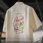 Madden Workwear American Retro Hawaiian Embroidery Short Sleeve Season
