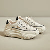 The New Retro Women Shoes Spring Platform Shoes Casual Sneakers Versatile Fashion Designer Shoes High Quality Women Sneakers