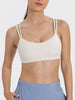 Millennia Scoop Neck Double Strap Active Cami