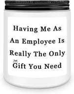 Birthday Gifts for Women, Funny Gifts for Best Friend Women - My Last Nerve Candle - Unique Birthday Gifts for Women, Her, Mom, BFF, Sister