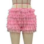 HLJ Sexy Solid Bodysuits Two Piece Sets Women V Neck Spaghetti Strap Slim Bodycon and Lace Ruffle Mini Skirts Outfits Streetwear