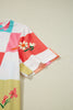 Checker Print Round Neck Short Sleeve T-Shirt