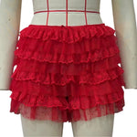 HLJ Sexy Solid Bodysuits Two Piece Sets Women V Neck Spaghetti Strap Slim Bodycon and Lace Ruffle Mini Skirts Outfits Streetwear