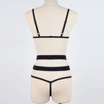 Women Lingerie Corset Bandage Hollow Underwire Racy Muslin Sleepwear Underwear Nightwear Сексуальное Белье Нижнее Белье Женское