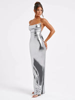 Elegant Temperament Formal Dress Sexy Halter Backless Bandage Bandage Robe Winter Evening Slim Ladies Club Party Dress