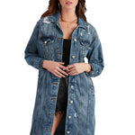 Distressed Women Denim Jacket Tassel Button up New Fashion Coat 2023 Autumn Windbreak Bomber Jacket Ripped Hole Jeans Cardigans